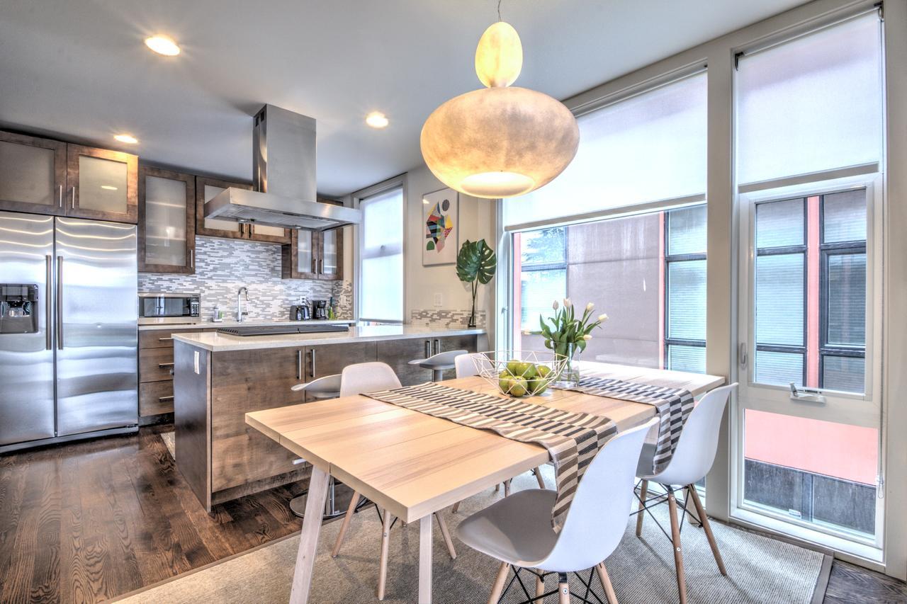 Central Modern Home With Rooftop Seattle Luaran gambar
